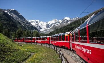 Bernina Express İle Avrupa Masalı